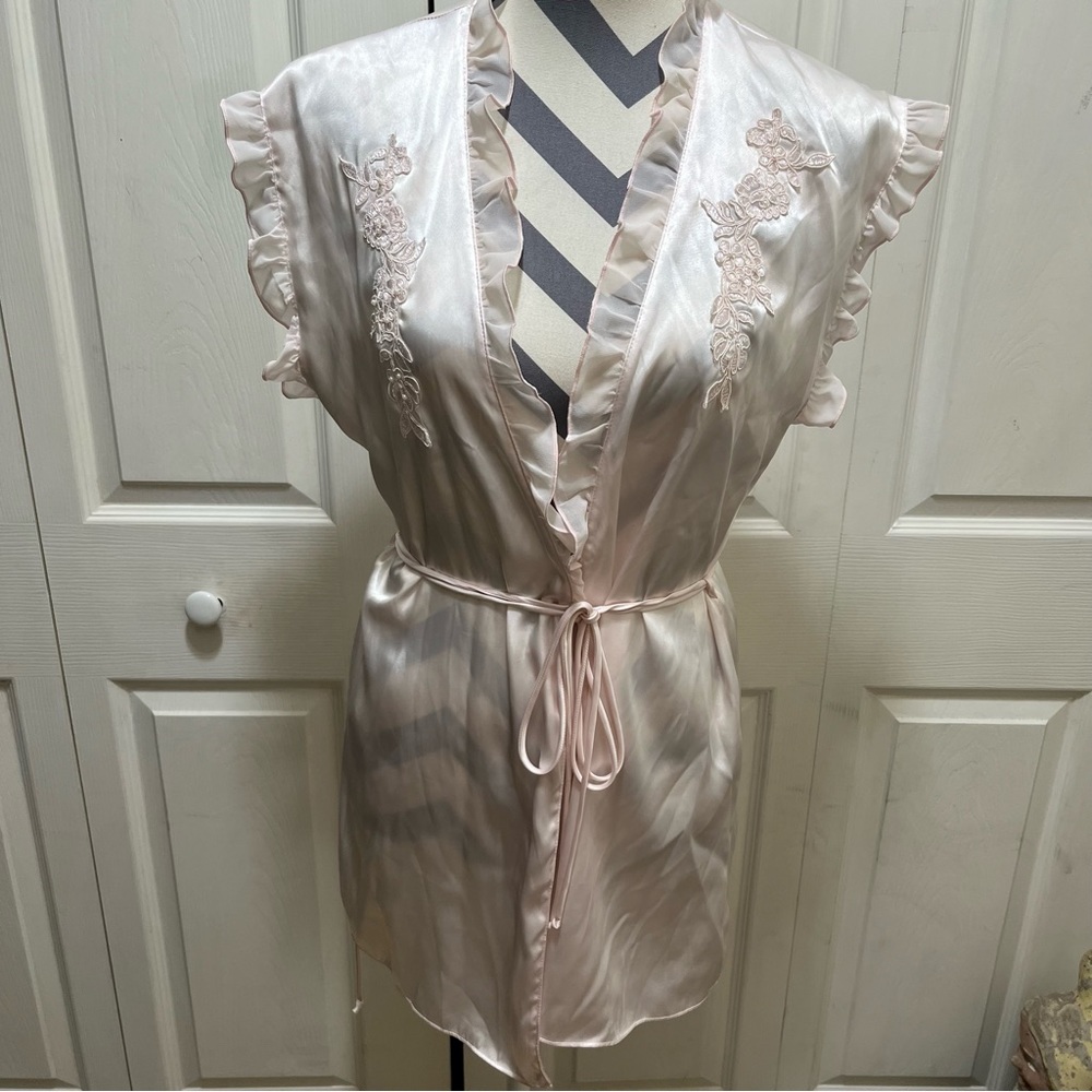 Linea Donatella Womens Pink Chemise Wrap